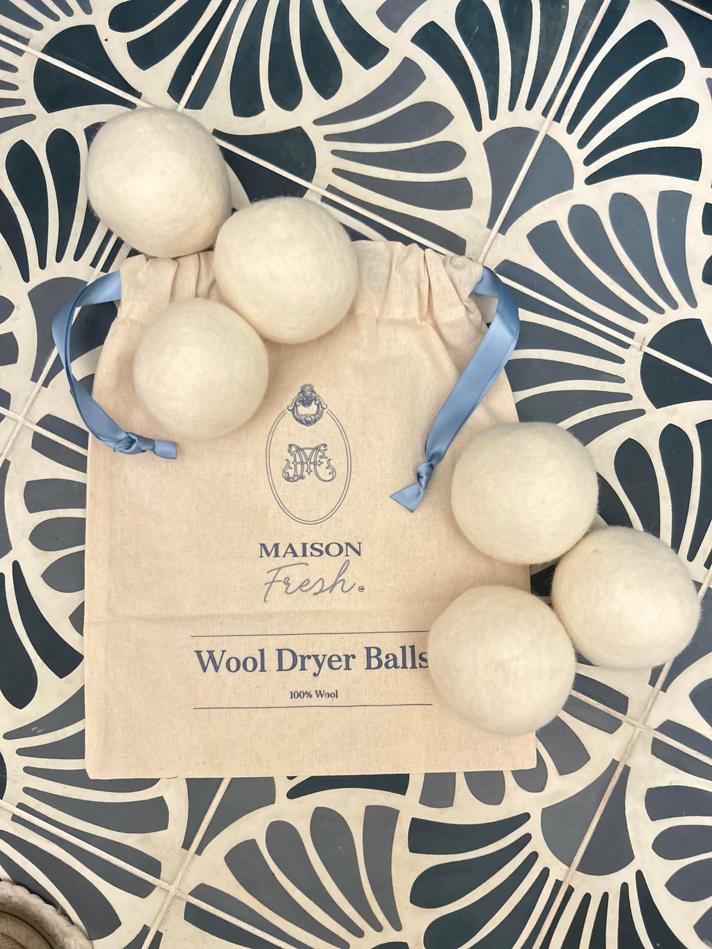 Natural Wool Dryer Ball Set